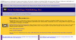 Desktop Screenshot of healthyresources.com