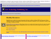 Tablet Screenshot of healthyresources.com